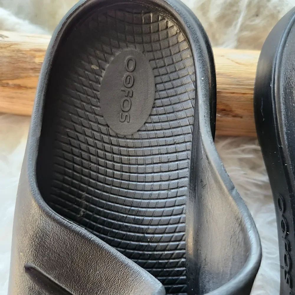 Oofos black clogs - Picture 10 of 12